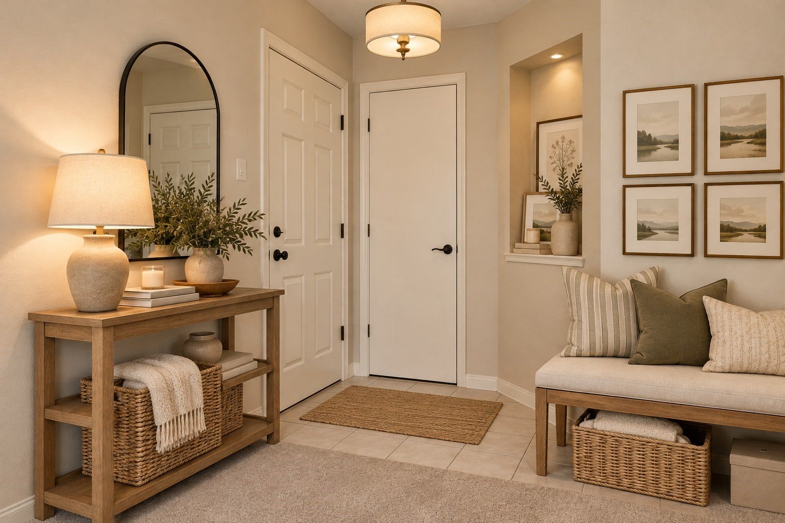 8051 Bay Branch Drive, #423, The Woodlands, TX 77382 Entry-virtually staged