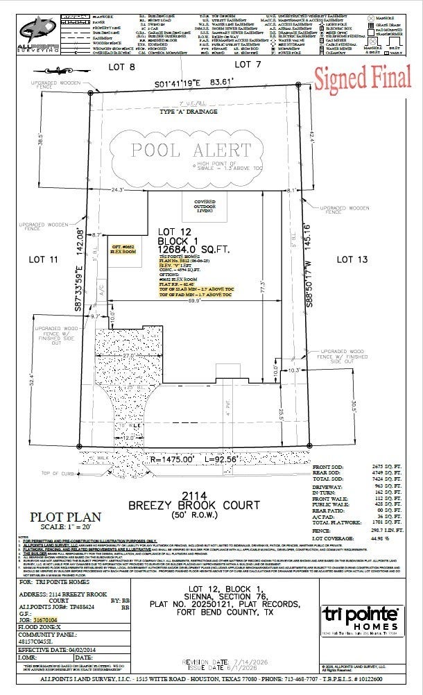 2114 Breezy Brook Court, Missouri City, TX 77459 2114 Breezy Brook Court, Missouri City, TX 77459