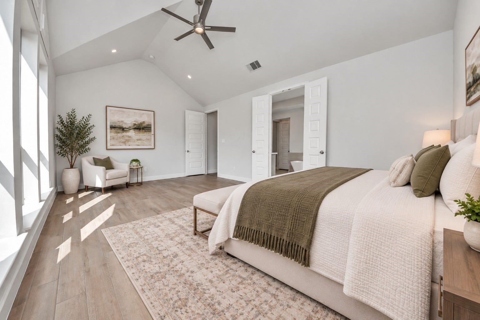 24319 Norwood Groves Drive, Richmond, TX 77469 Primary bedroom.**Virtually staged