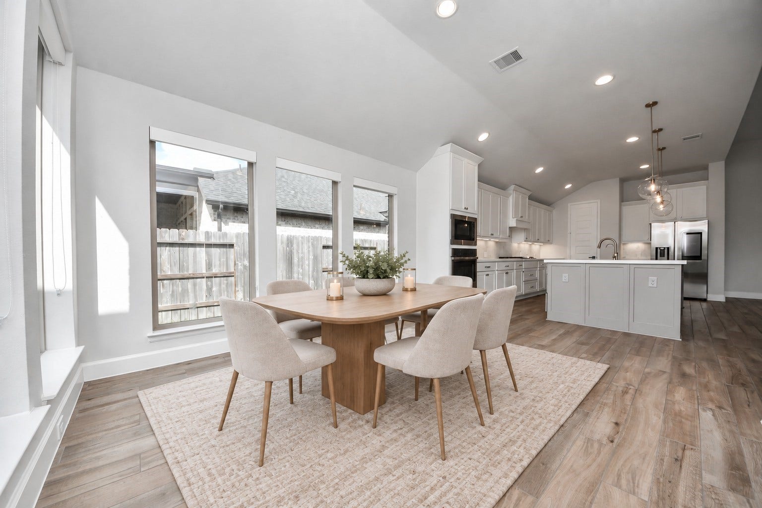 24319 Norwood Groves Drive, Richmond, TX 77469 Virtually staged breakfast area.