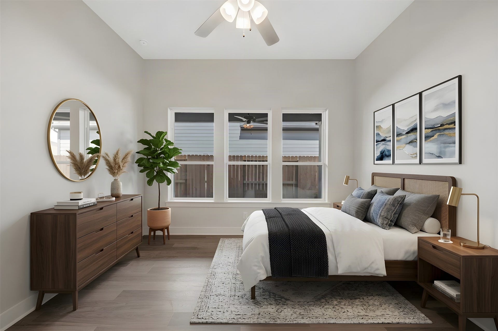 16734 Vibrant Avenue, Hockley, TX 77447 Virtually staged to give you the visual you need to see furniture placement and how the home can live.