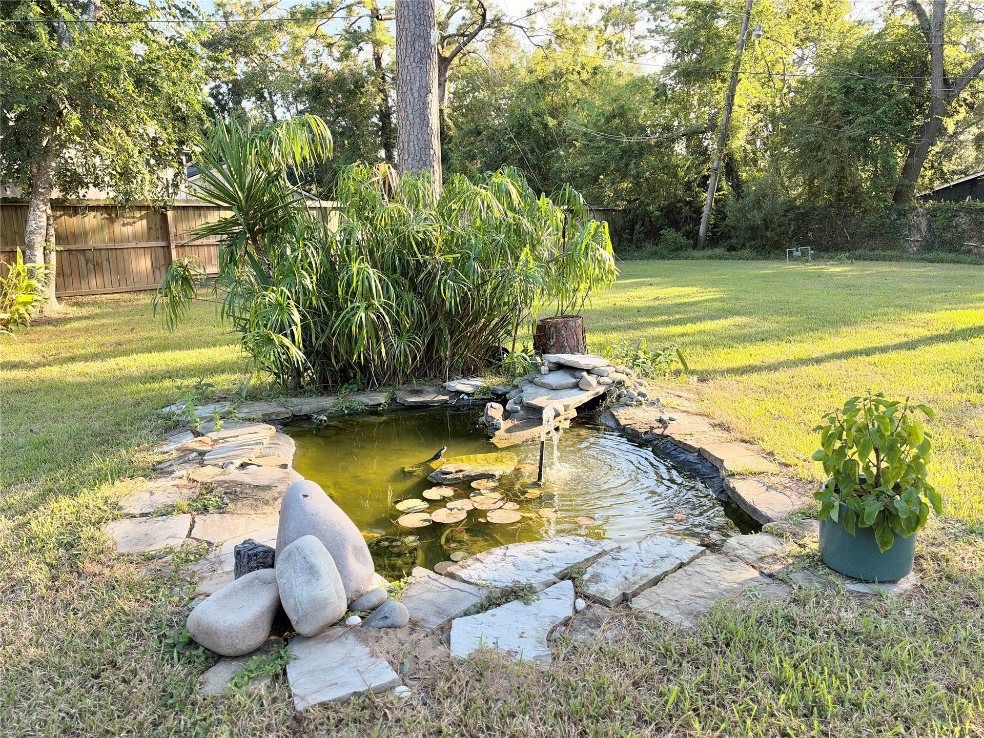 2133 Greenlee Lane, Dickinson, TX 77539 Expanded view of the Koi sanctuary