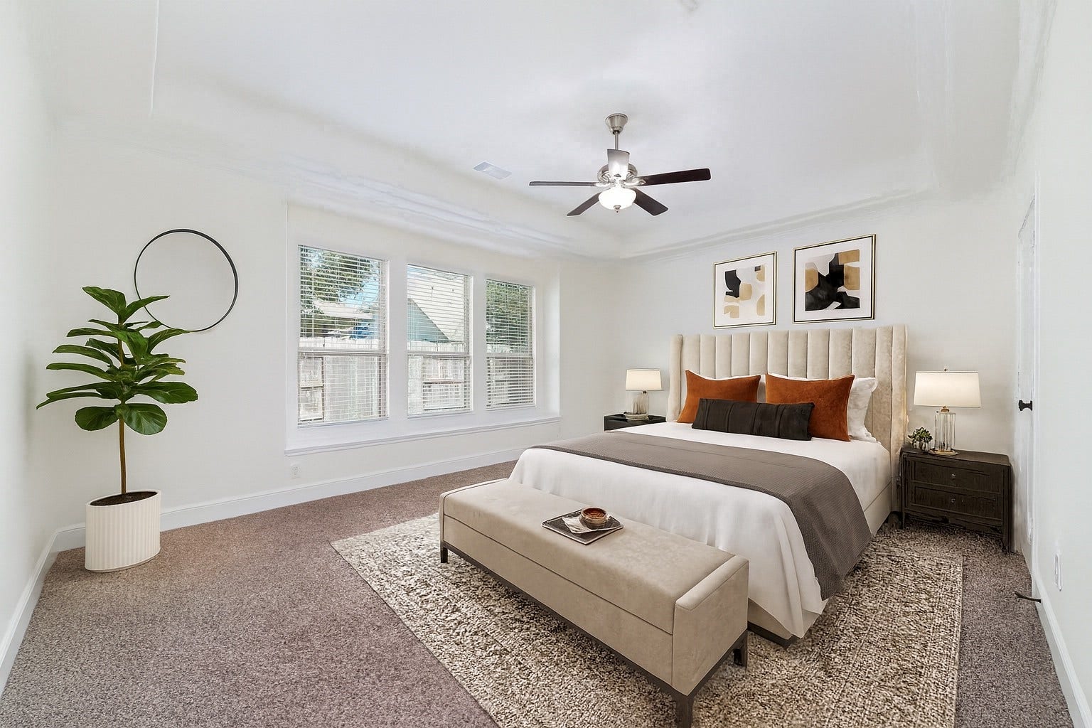 11103 Dowbeck Avenue, Richmond, TX 77407 Virtually staged - Primary Bedroom downstairs