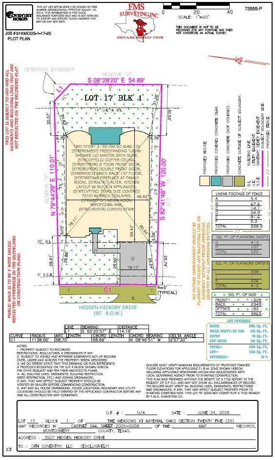 3507 Hidden Hickory Drive, Spring, TX 77385 3507 Hidden Hickory Drive, Spring, TX 77385