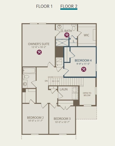 2nd - Floor Plan
