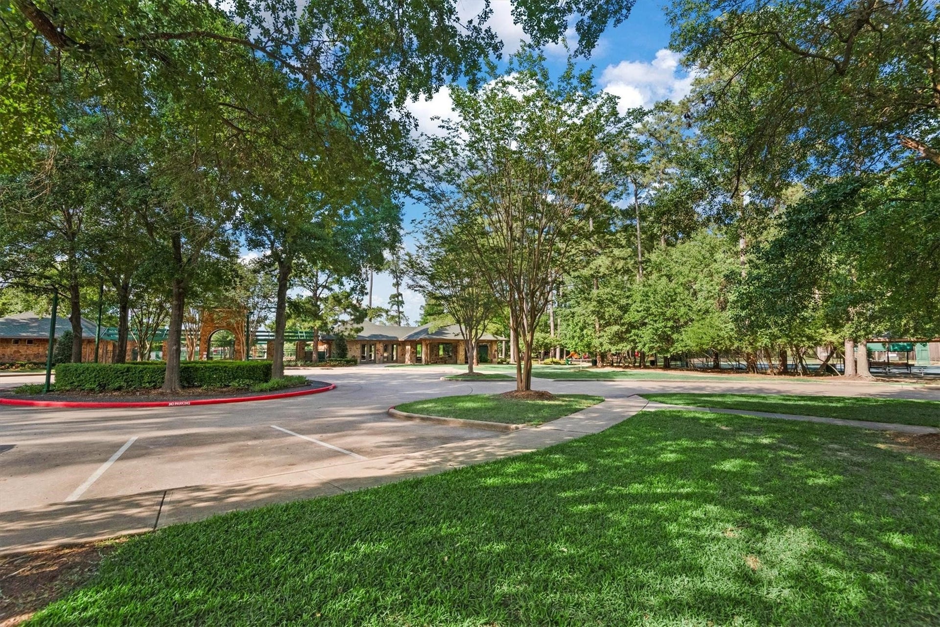 43 Highclere Park Drive, Spring, TX 77379 Recreation Center with Clubhouse, Boathouse, Pool, Tennis Courts and Park
