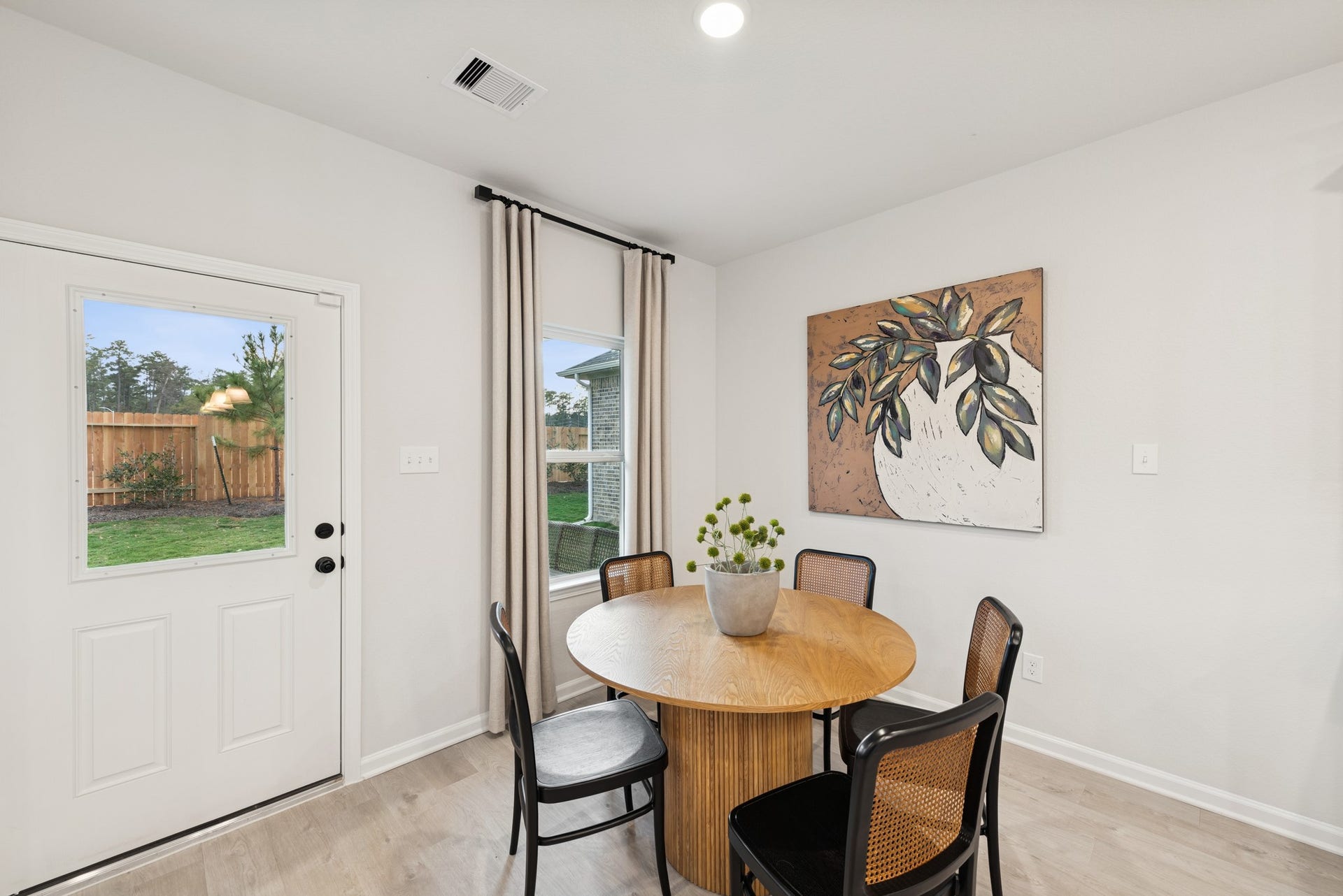 8914 Adana Drive, Montgomery, TX 77316 The Princeton II- Breakfast Area. Staged model home shown for illustration only; actual features, colors, and upgrades may vary.