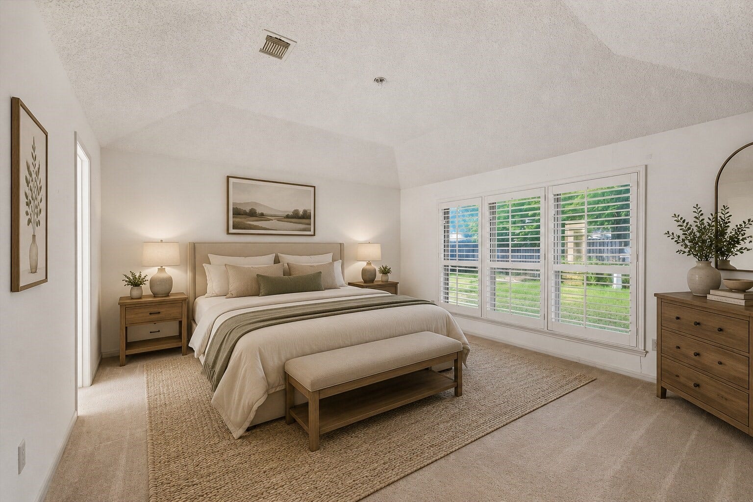 Virtually Staged - Primary Bedroom