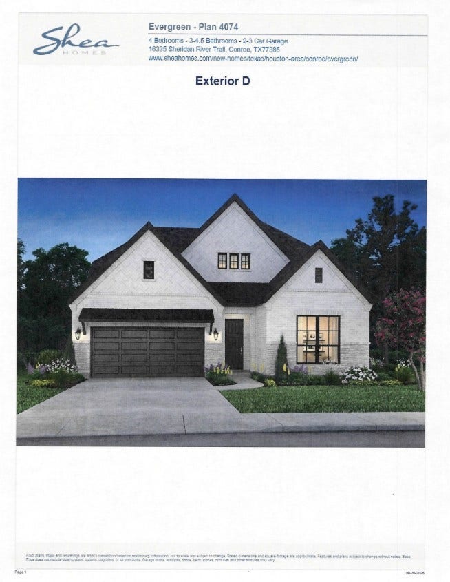 Property photo for 15938 Mahogany Mist Drive, Conroe, TX