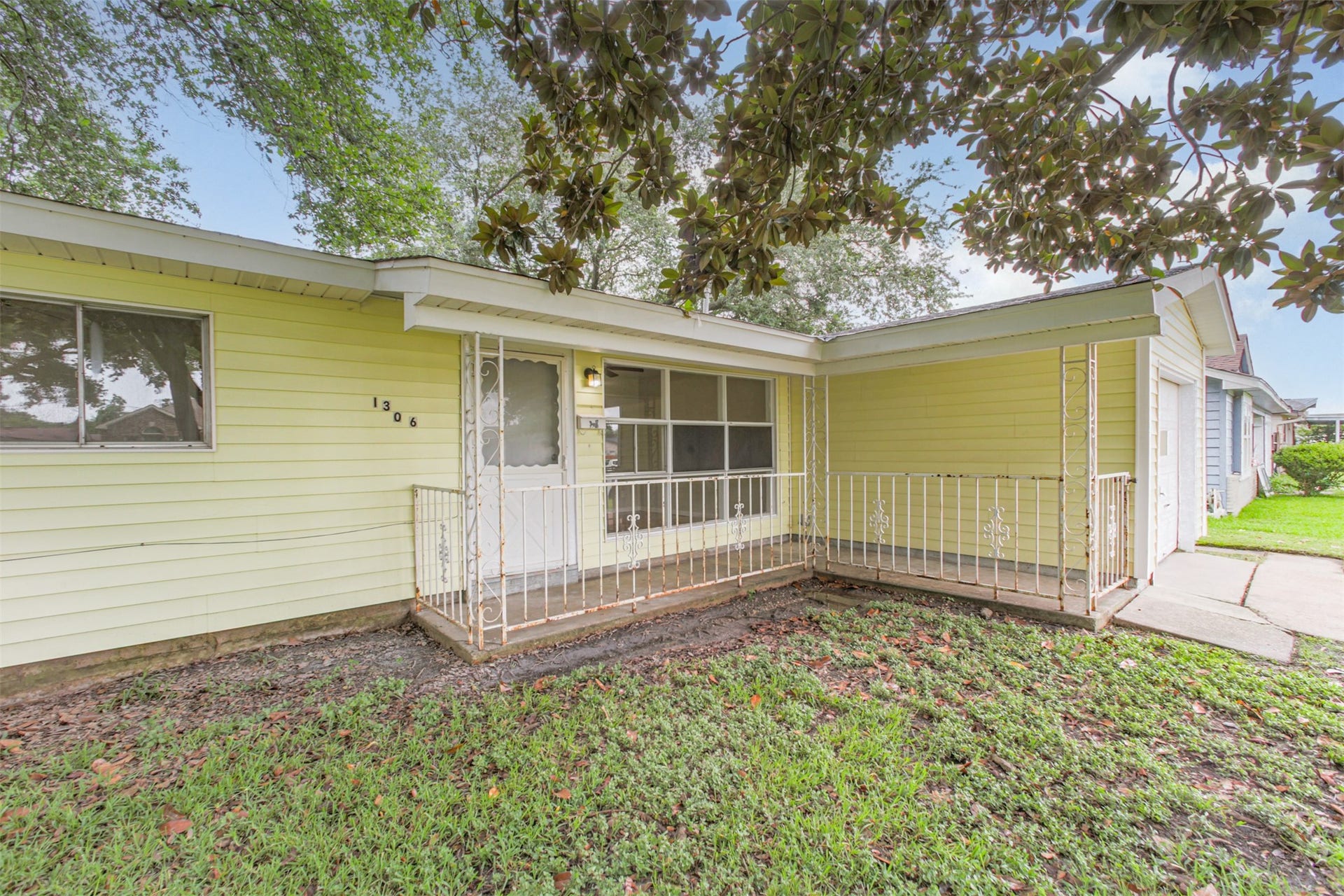 Picture perfect front porch