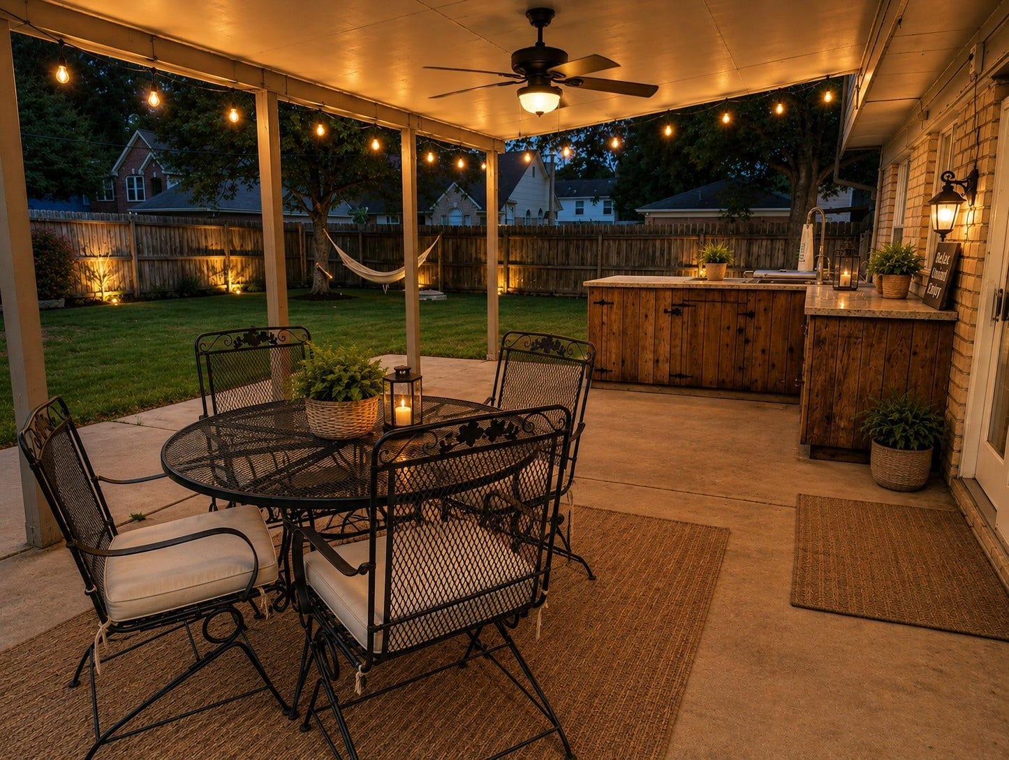 12506 Mill Ridge Drive, Cypress, TX 77429 Virtually Staged Outdoor Patio