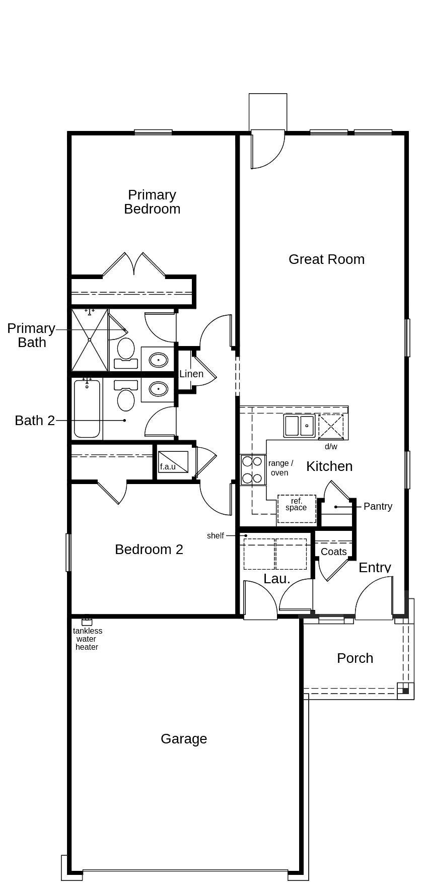 7326 Luce Del Porto Way, Texas City, TX 77591 This floor plan features 2 bedrooms, 2 full baths, and over 1,000 square feet of living space.