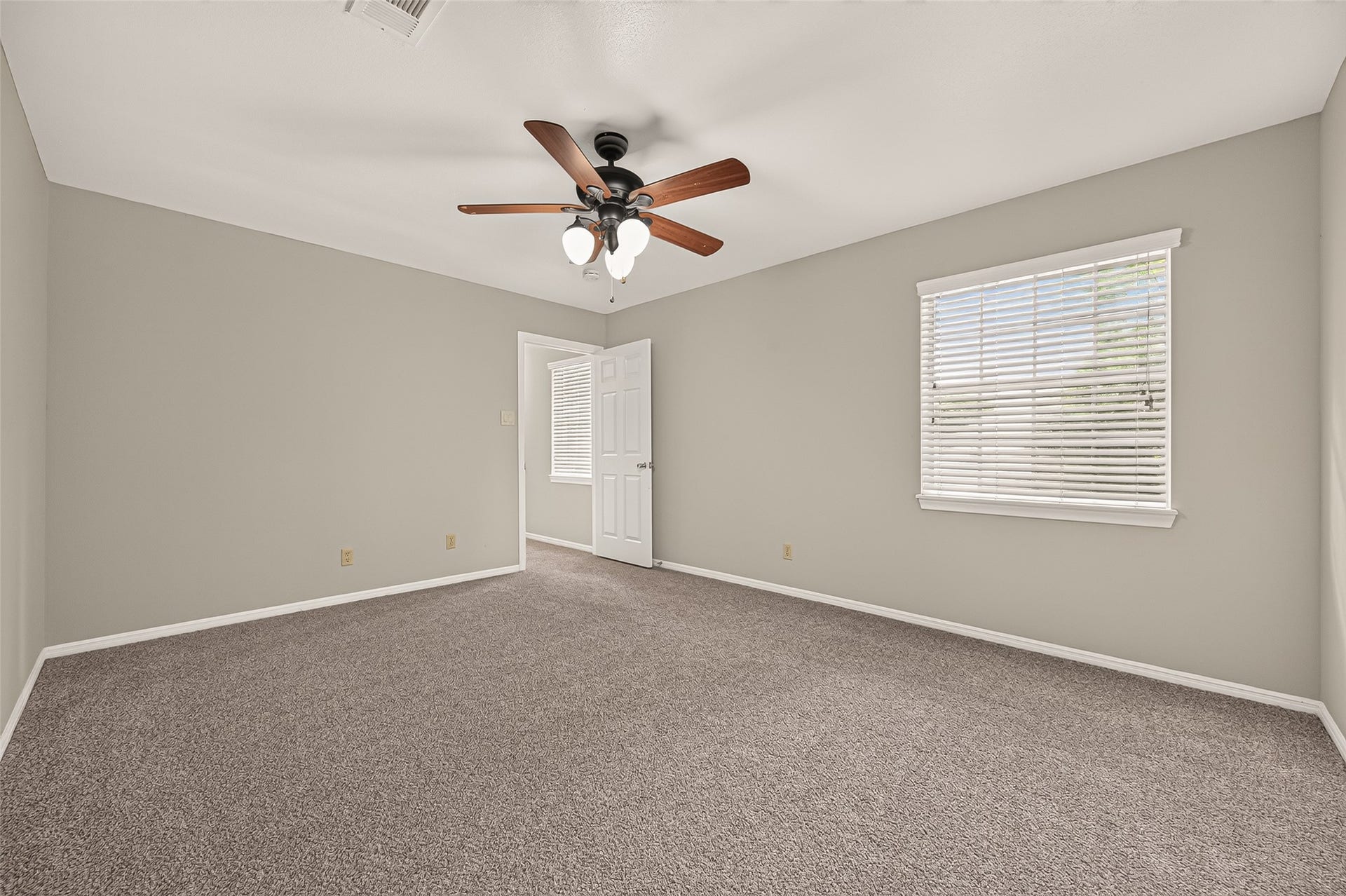 8007 Vickridge Lane, Spring, TX 77379 Second Bedroom at front of the house overlooking street
