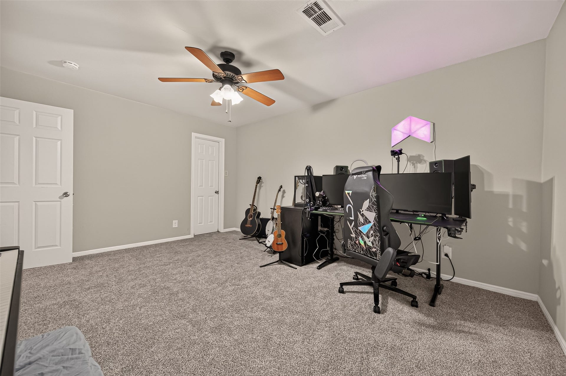 8007 Vickridge Lane, Spring, TX 77379 Fourth Bedroom with private entrance to screened balcony.