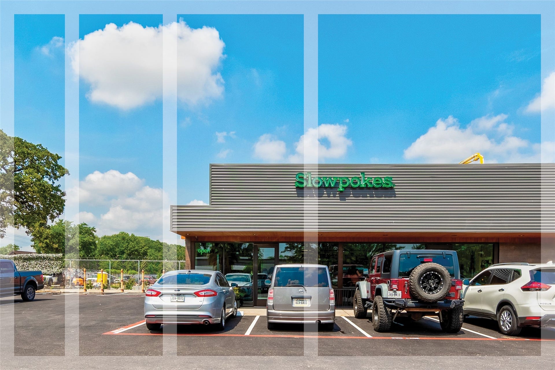 955 W 42nd Street, Houston, TX 77018 Serving up a rotating variety of coffees, beers, and wines, Slowpokes boasts a well-rounded atmosphere for an early morning latte or happy hour glass of pinot, perfectly paired with local pastries or cheese board.