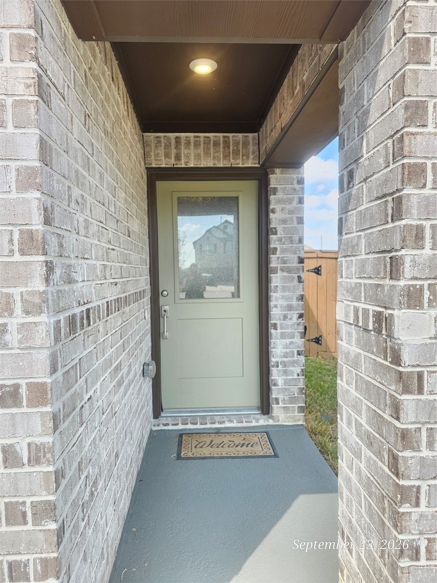 21614 Wave Hollow Drive, Cypress, TX 77433 Nice covered entrance