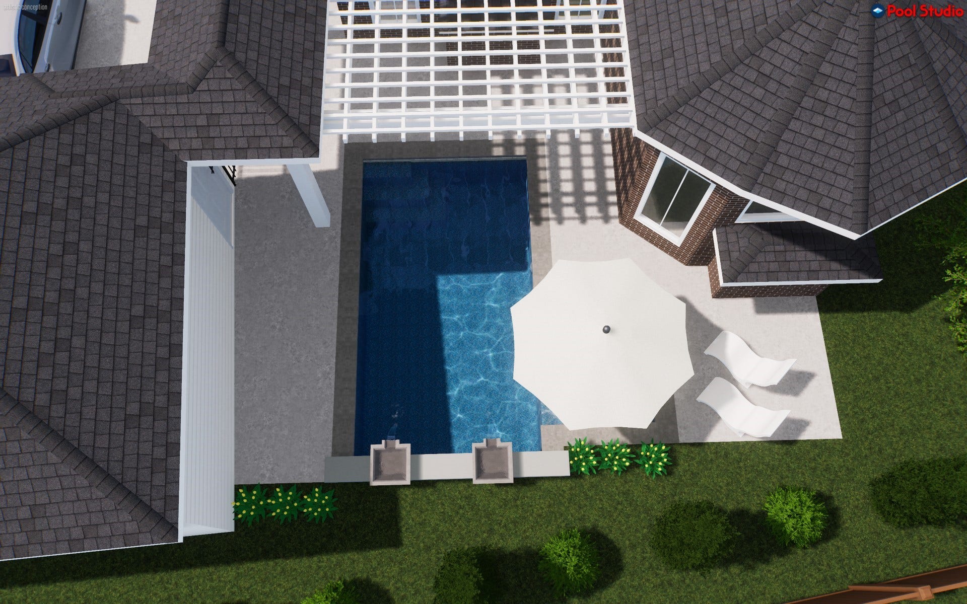 7535 Guinevere Drive, Sugar Land, TX 77479 Virtually designed with pool