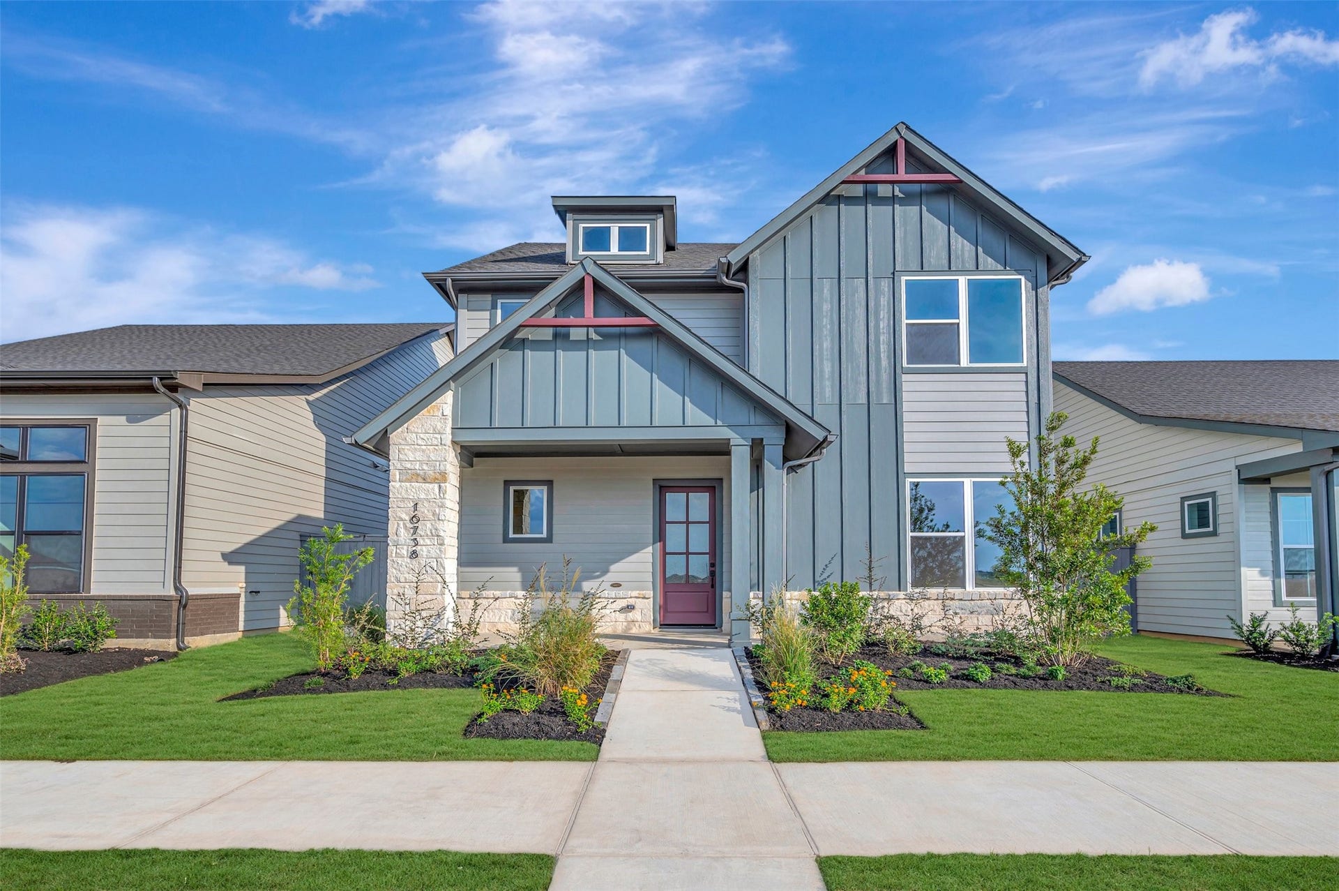 16738 Vibrant Avenue, Hockley, TX 77447 Welcome to The Hewlett by David Weekley Homes. Move-In Ready Now!