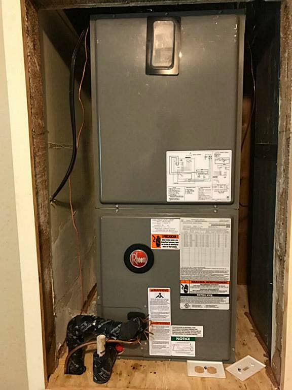 New central AC and heating