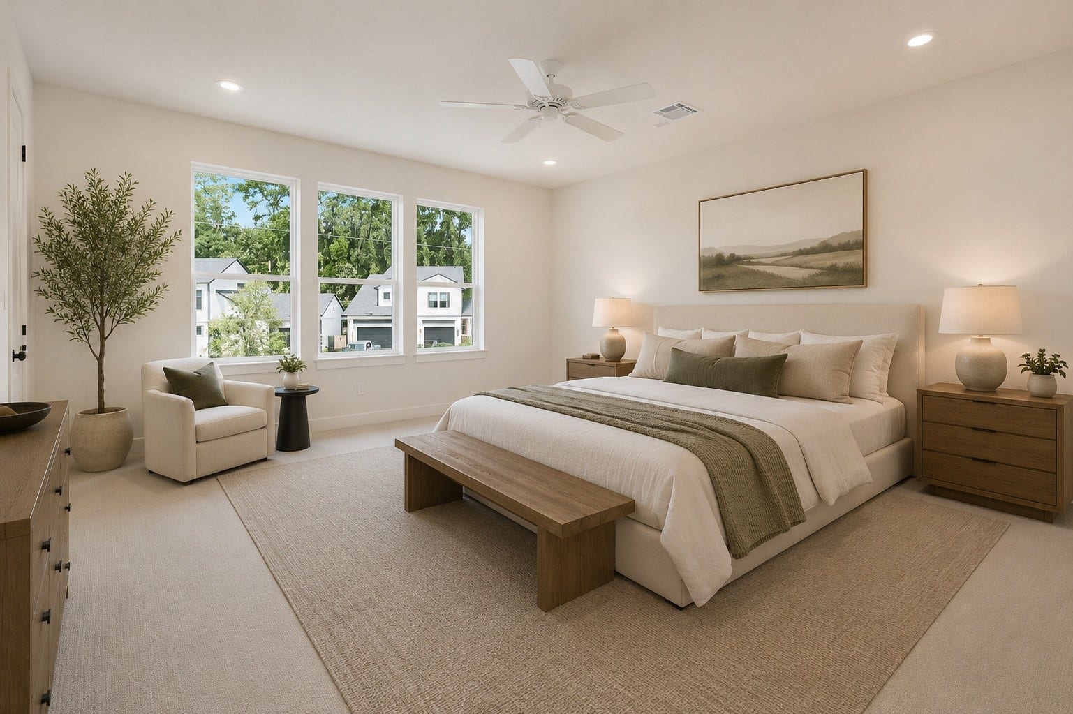 38 Honeycomb Ridge Place, The Woodlands, TX 77380 Virtually Staged Photo