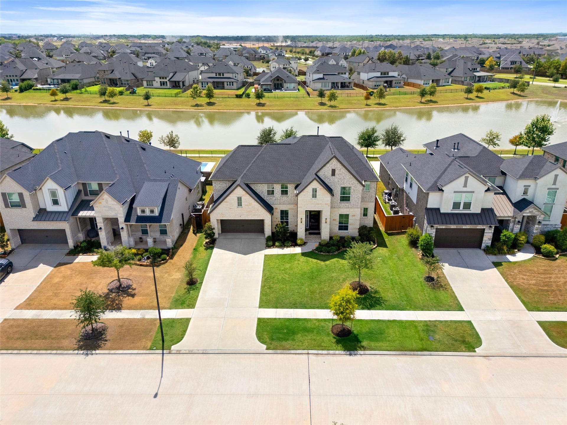 428 Horizon Light Lane, Katy, TX 77493 Front - Aerial view