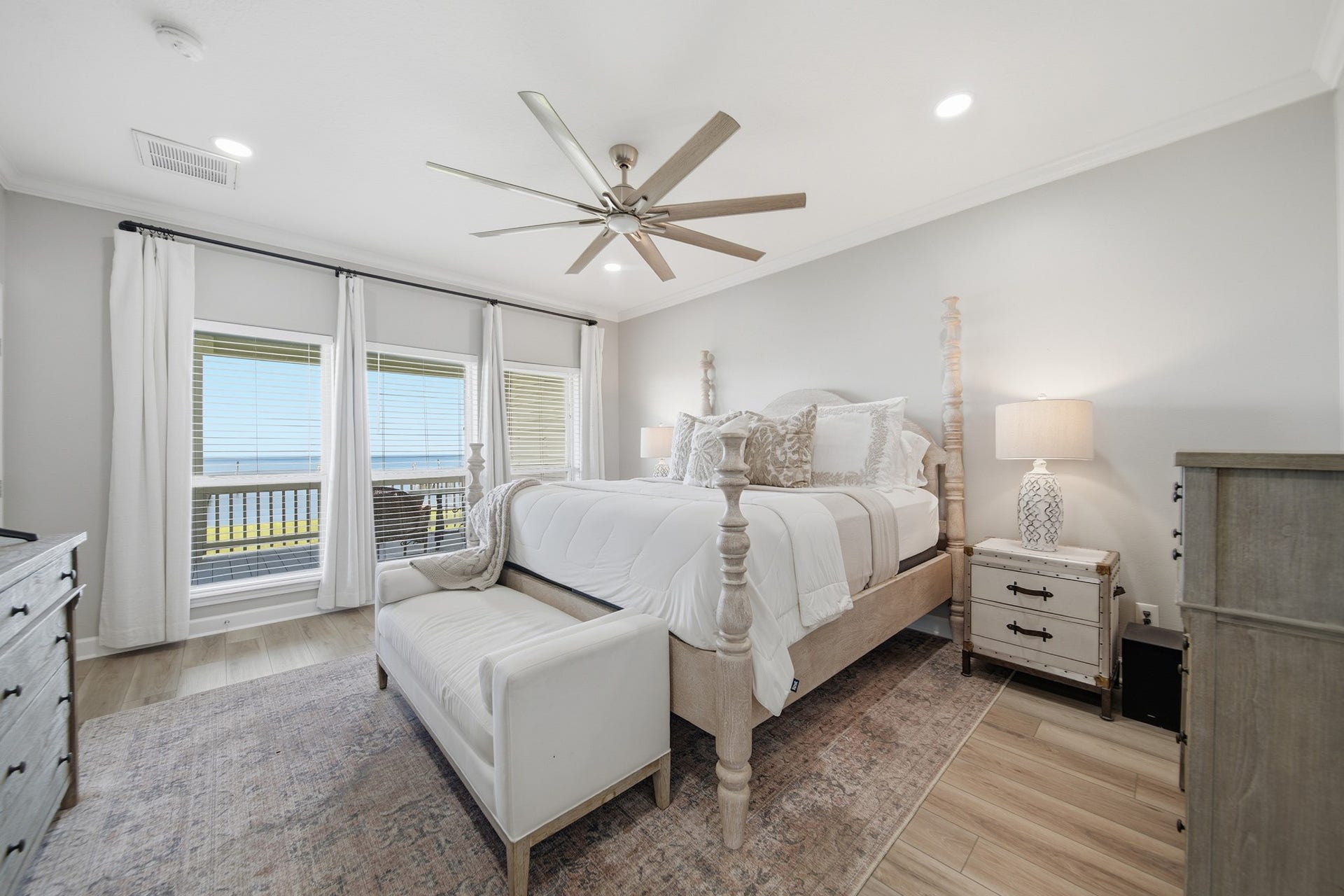 2534 Cliff Drive, San Leon, TX 77539 Wake up to this calming and expansive window views!