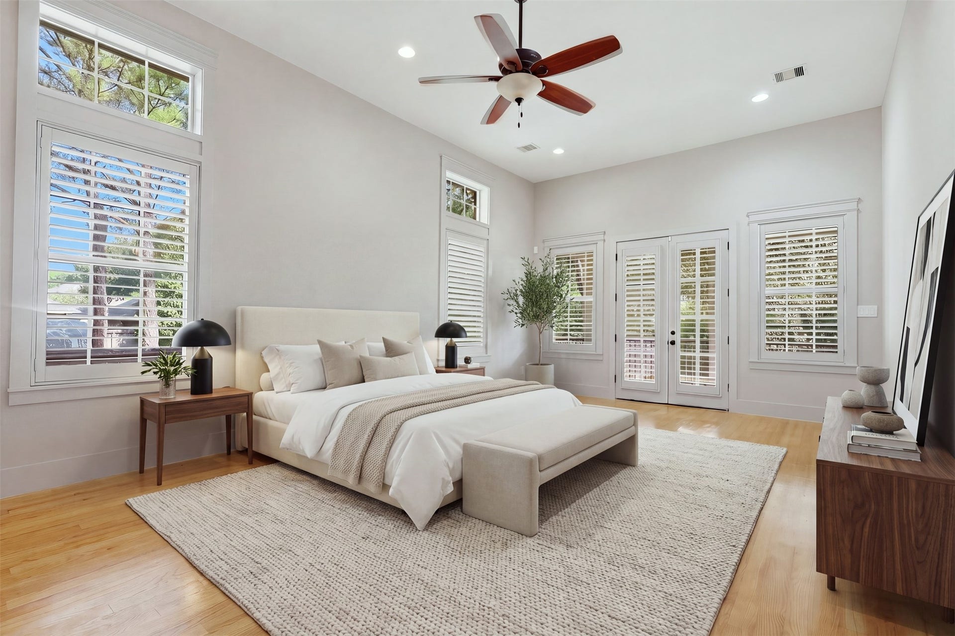 16017 Kube Court, Jersey Village, TX 77040 Primary bedroom, virtually staged
