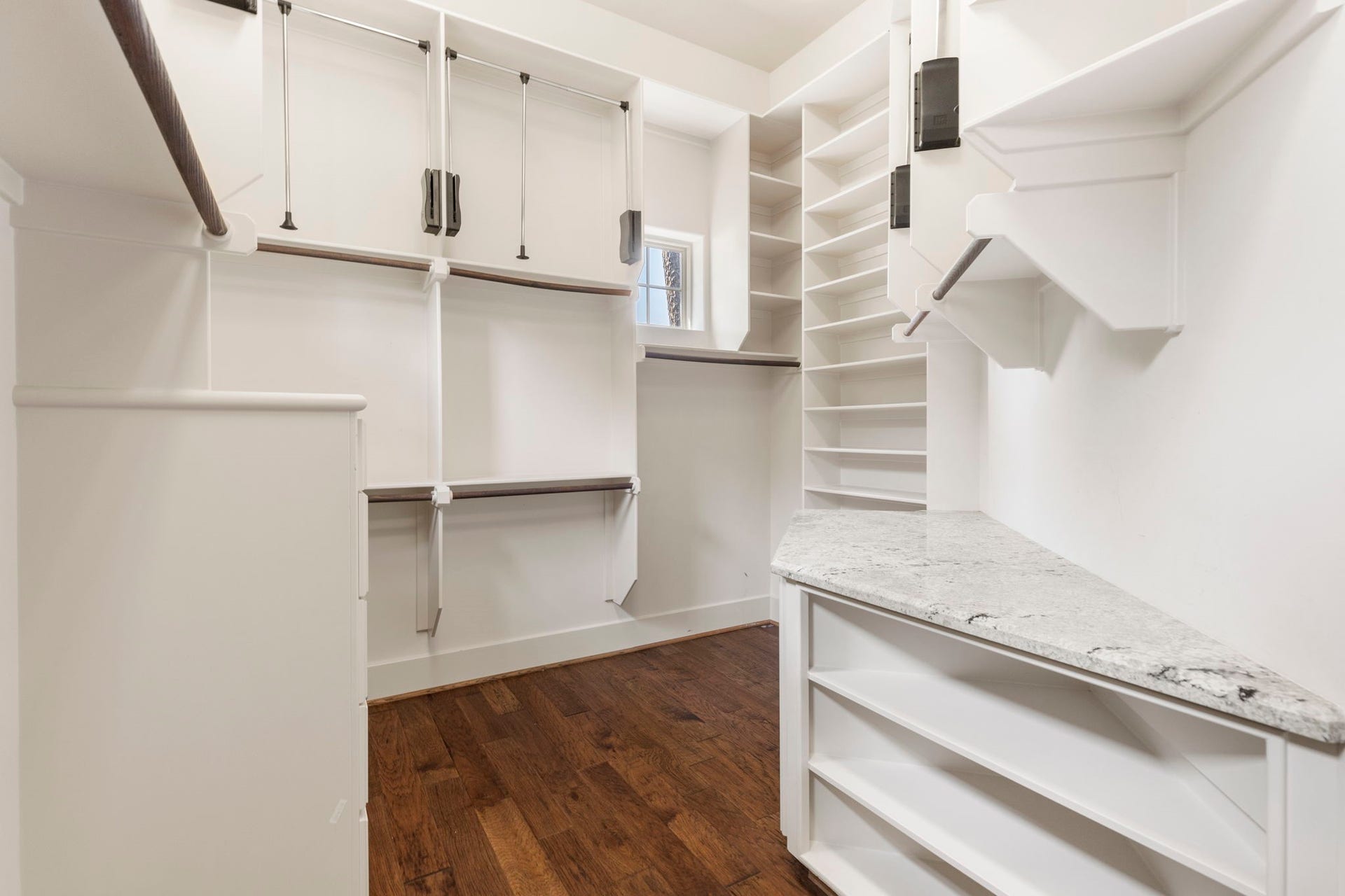 47 Hunnewell Way, The Woodlands, TX 77382 Expansive primary closets - plenty of room for all your storage needs.