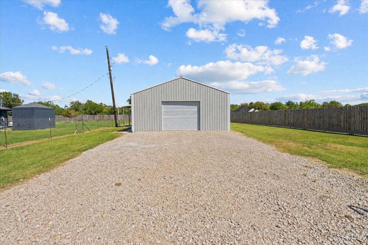 Shop/private driveway