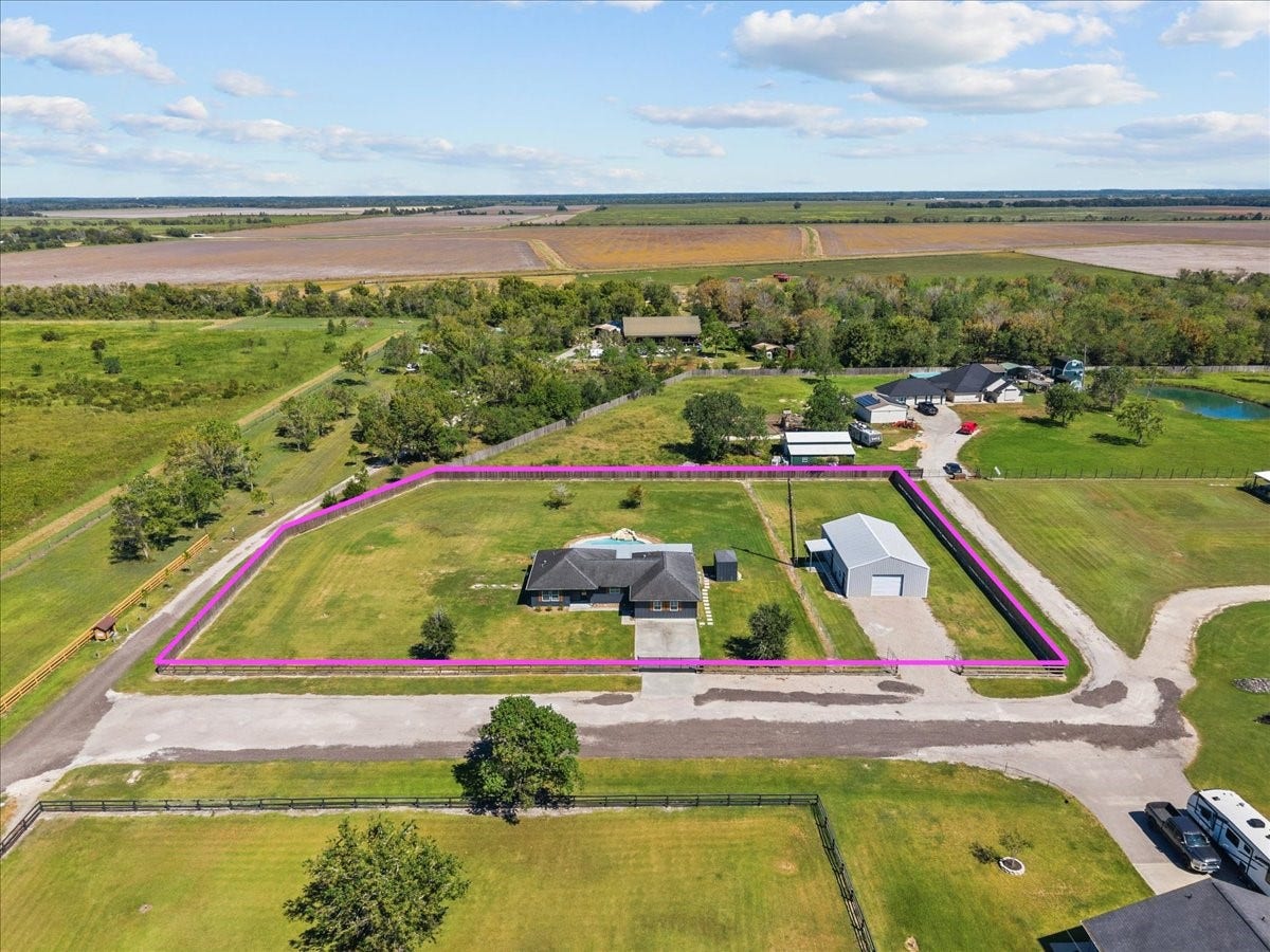 Drone view far