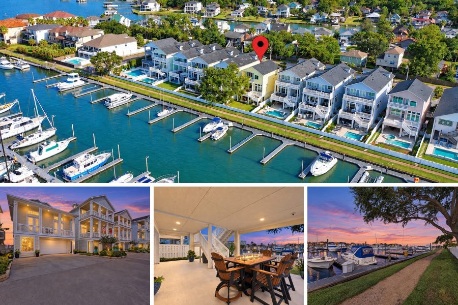 Property photo for 2172 Marina Way, Kemah, TX