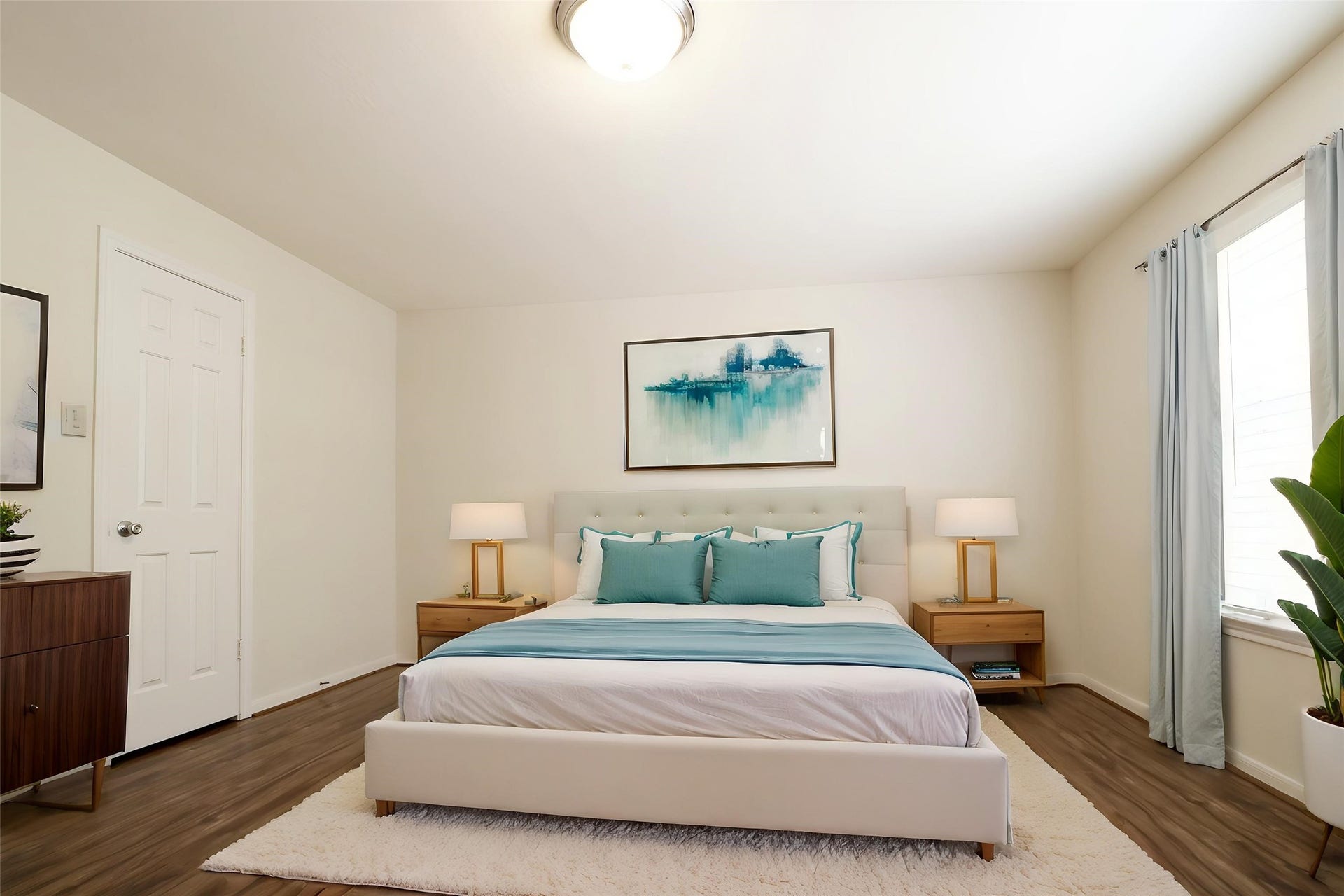 2nd bedroom with virtual staging