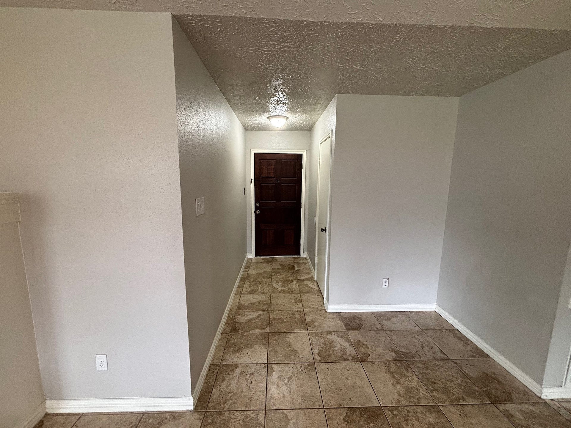 Spacious dining area with easy access to the backyard.