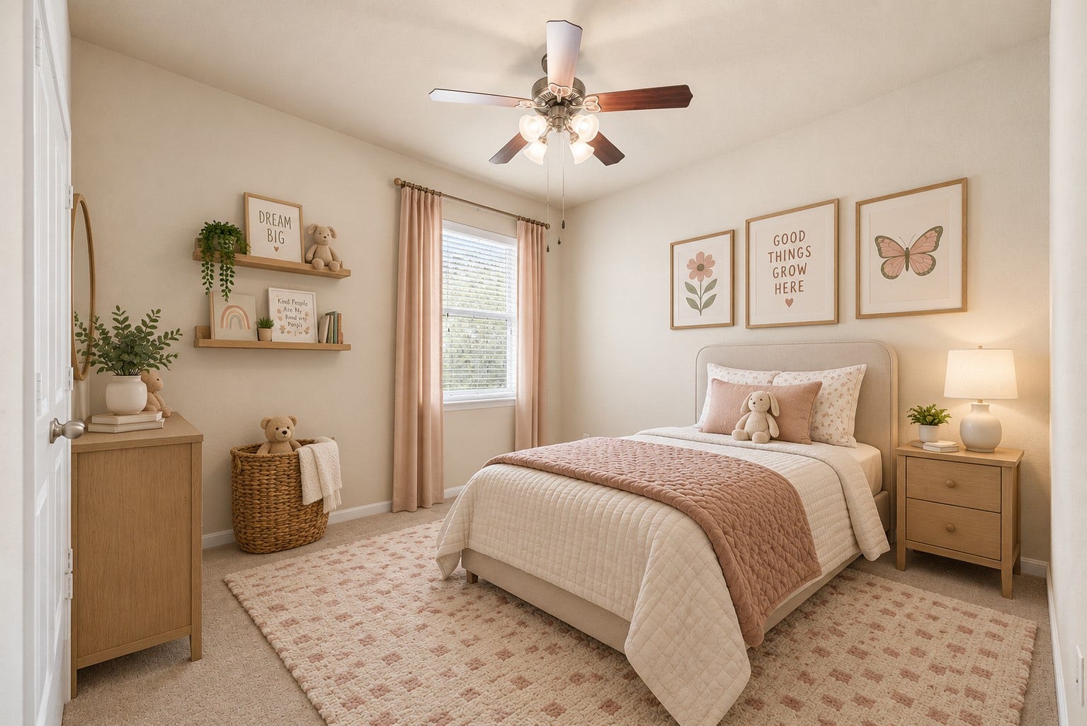 18803 Cove Mill Lane, Cypress, TX 77433 Secondary bedroom. *virtually staged*