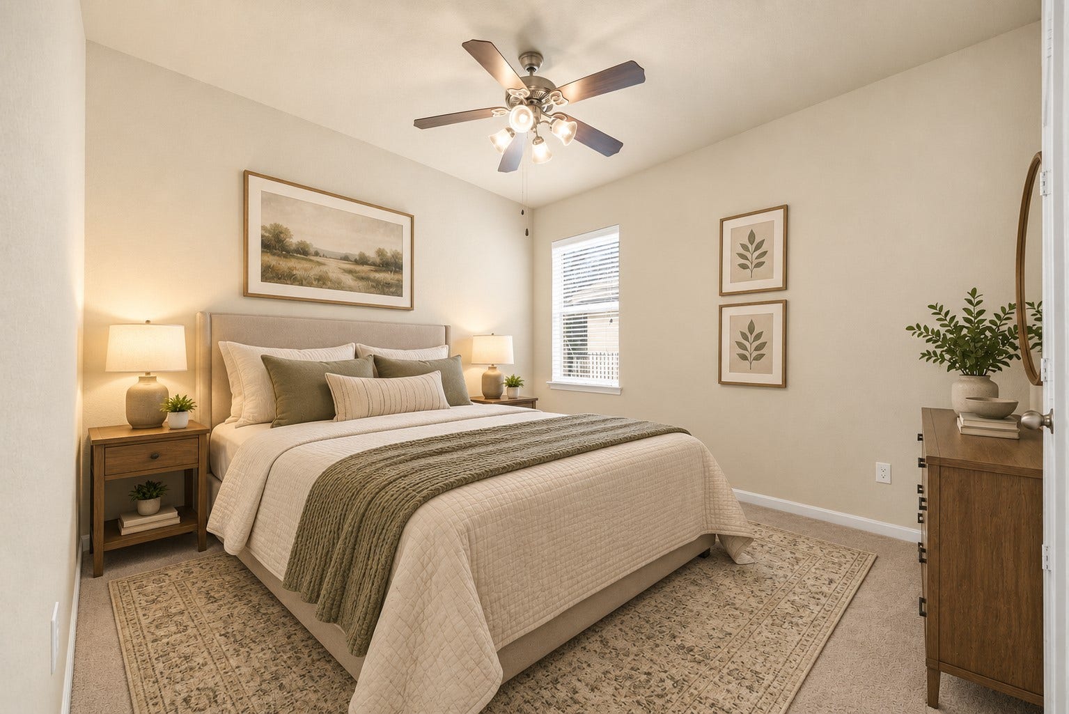 18803 Cove Mill Lane, Cypress, TX 77433 Secondary bedroom. *virtually staged*