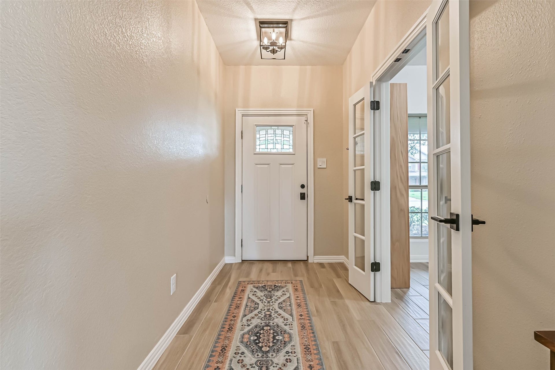 Another view of the entrance of the house from the hallways.
