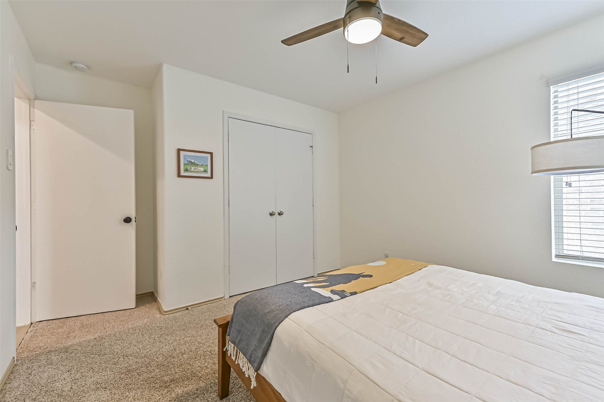 Another view of the third bedroom.