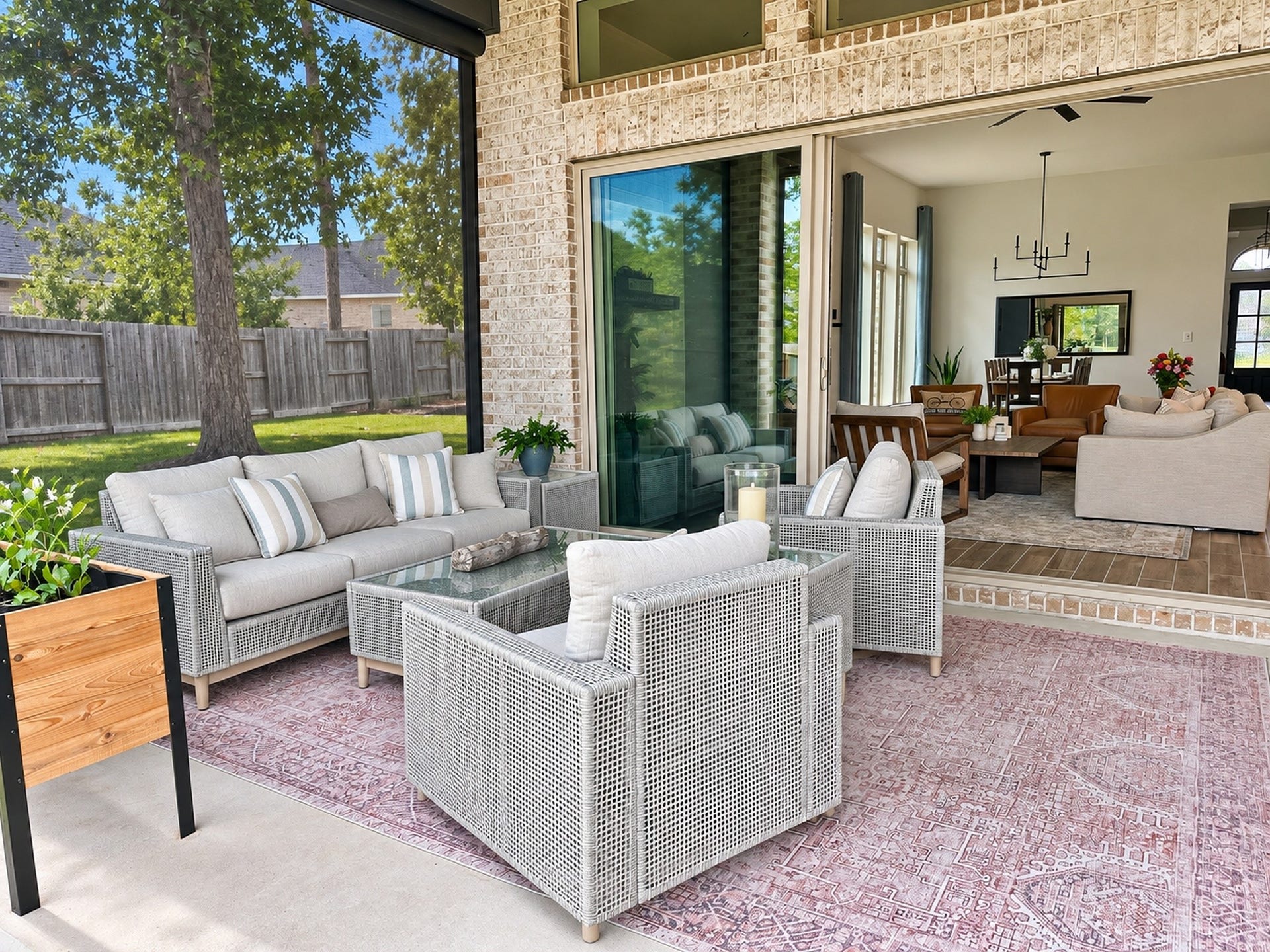 607 Starlit Sky Court, Willis, TX 77318 Designed for effortless indoor/outdoor living