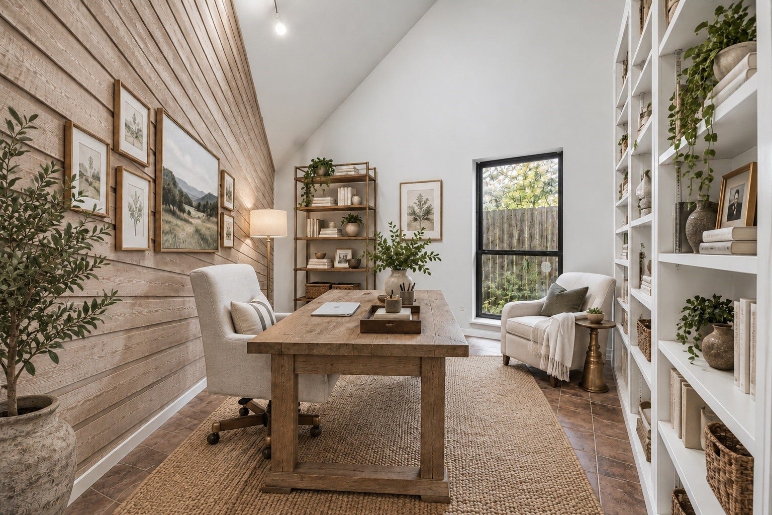 10327 Olympia Drive, Houston, TX 77042 Virtually staged home office.