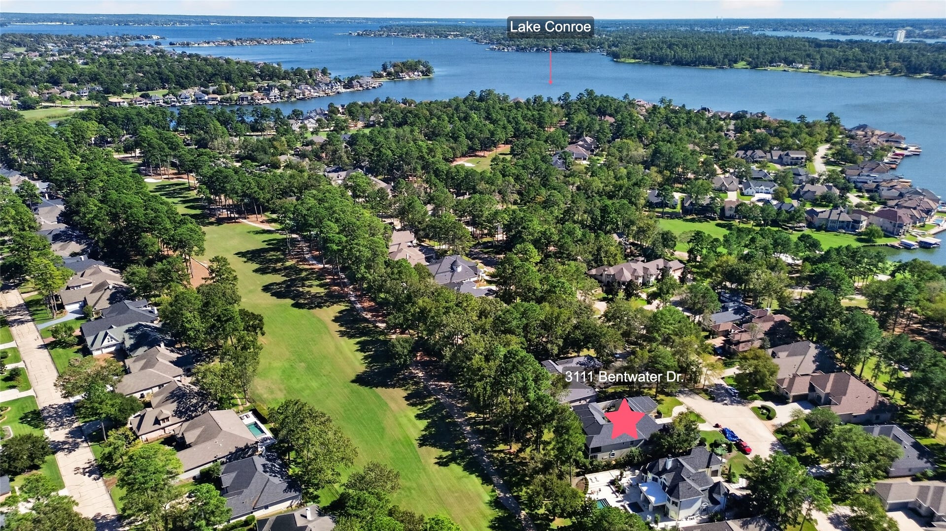 3111 Bentwater Drive, Montgomery, TX 77356
