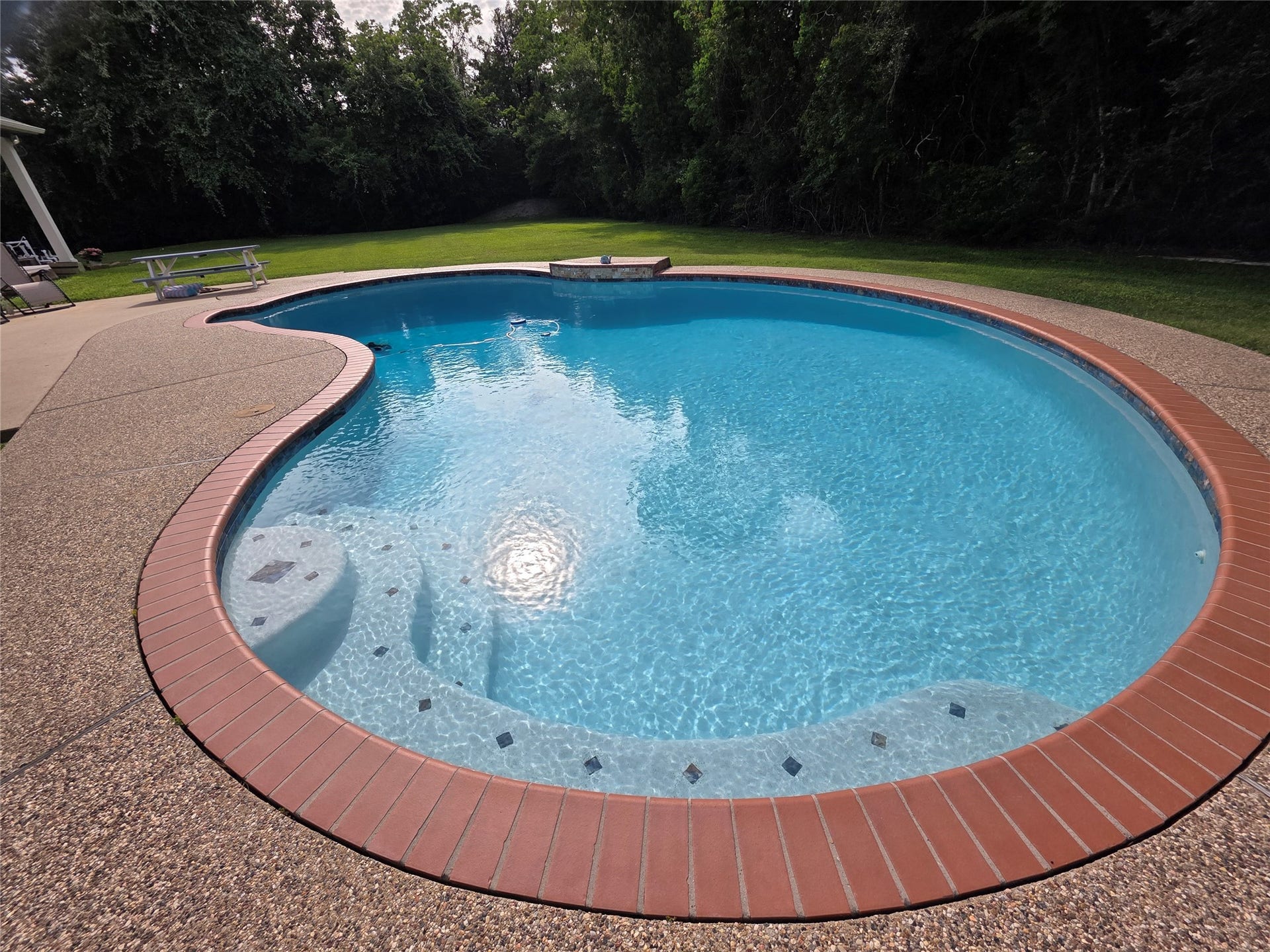 3632 W Meadow Lane, Dickinson, TX 77539 Recently resurfaced pool