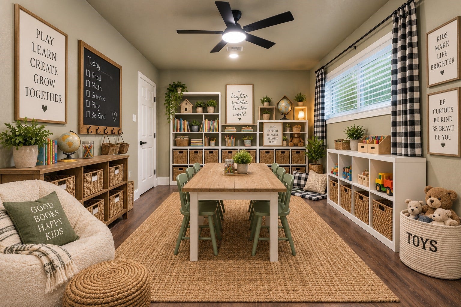 717 Cedar Lawn Drive, Alvin, TX 77511 STAGED-Office or 4th bedroom