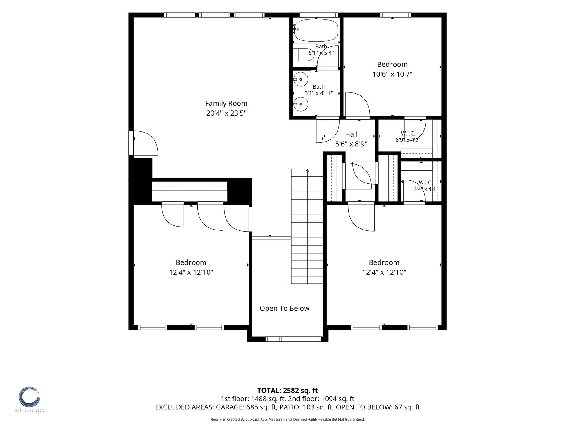 24815 Giltspur Way, Spring, TX 77389 Upstairs floor plan. You'll love the spacious rooms upstairs!