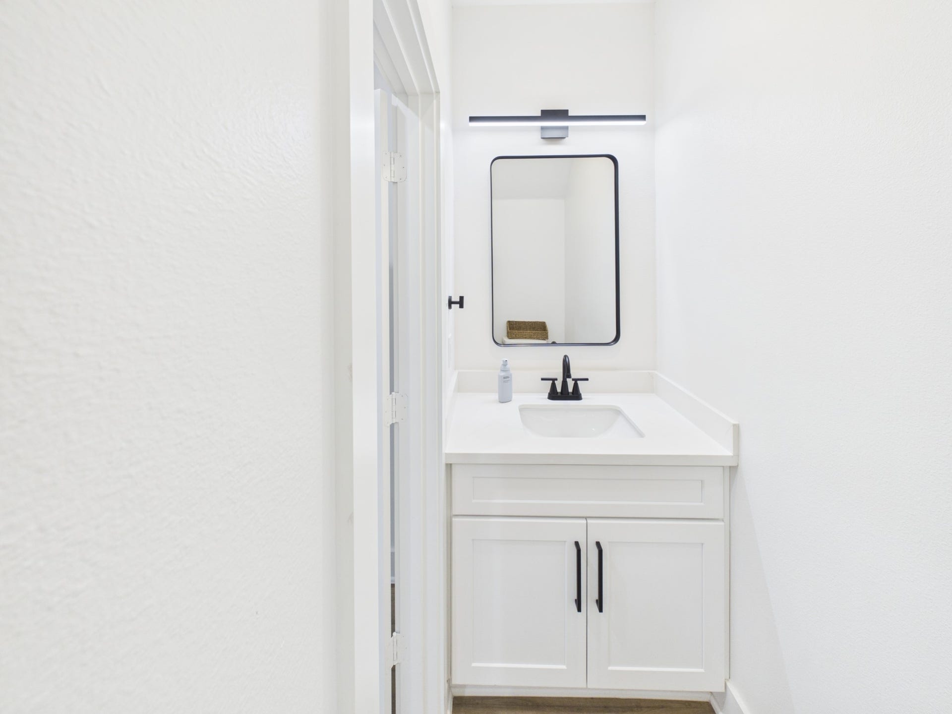 8421 Venus Street, #B, Houston, TX 77088 half bath downstairs