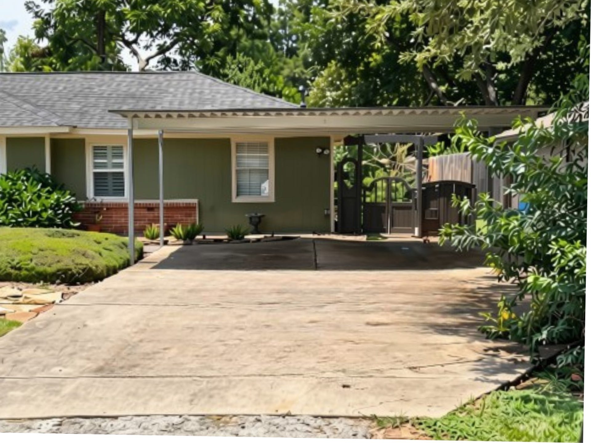 410 Kyle Street, Sugar Land, TX 77478 BRAND NEW PERMANENTLY INSTALLED CARPORT IN AUGUST 2026.