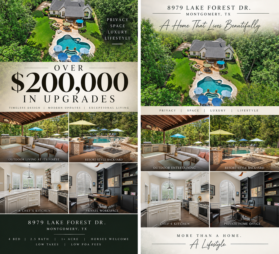 Property photo for 8979 Forest Lake Drive, Montgomery, TX