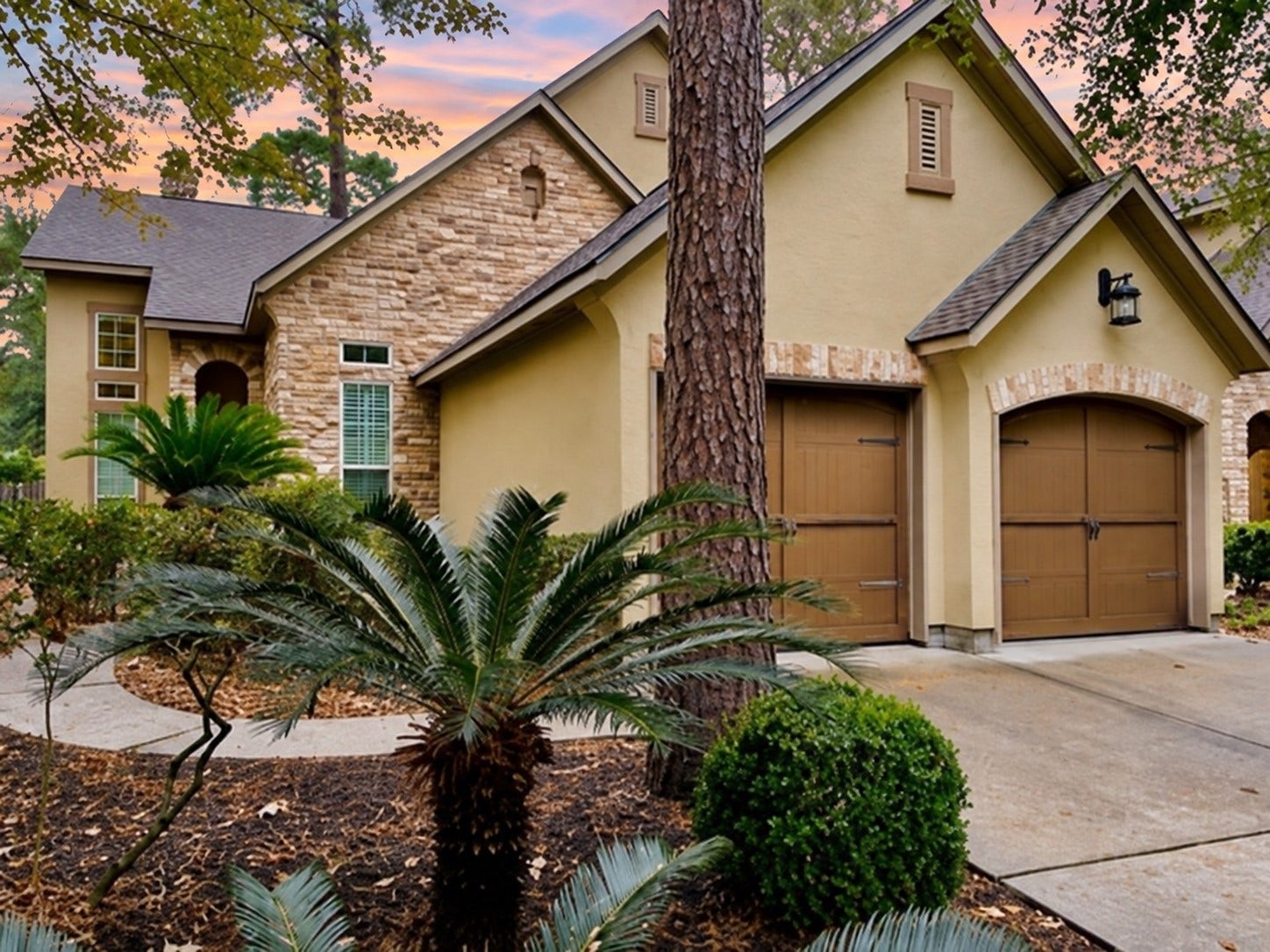 Front of town home