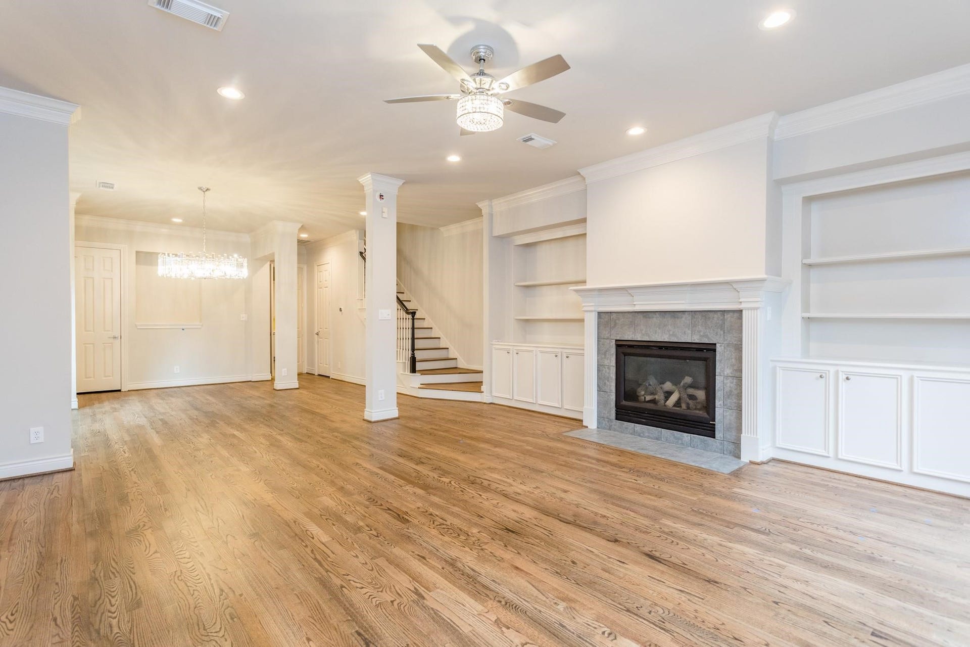 Alternate view of the spacious first floor.
