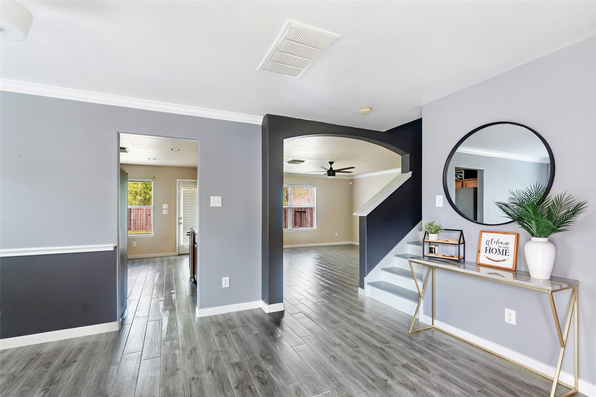 Welcoming entryway invites you into this spacious home.