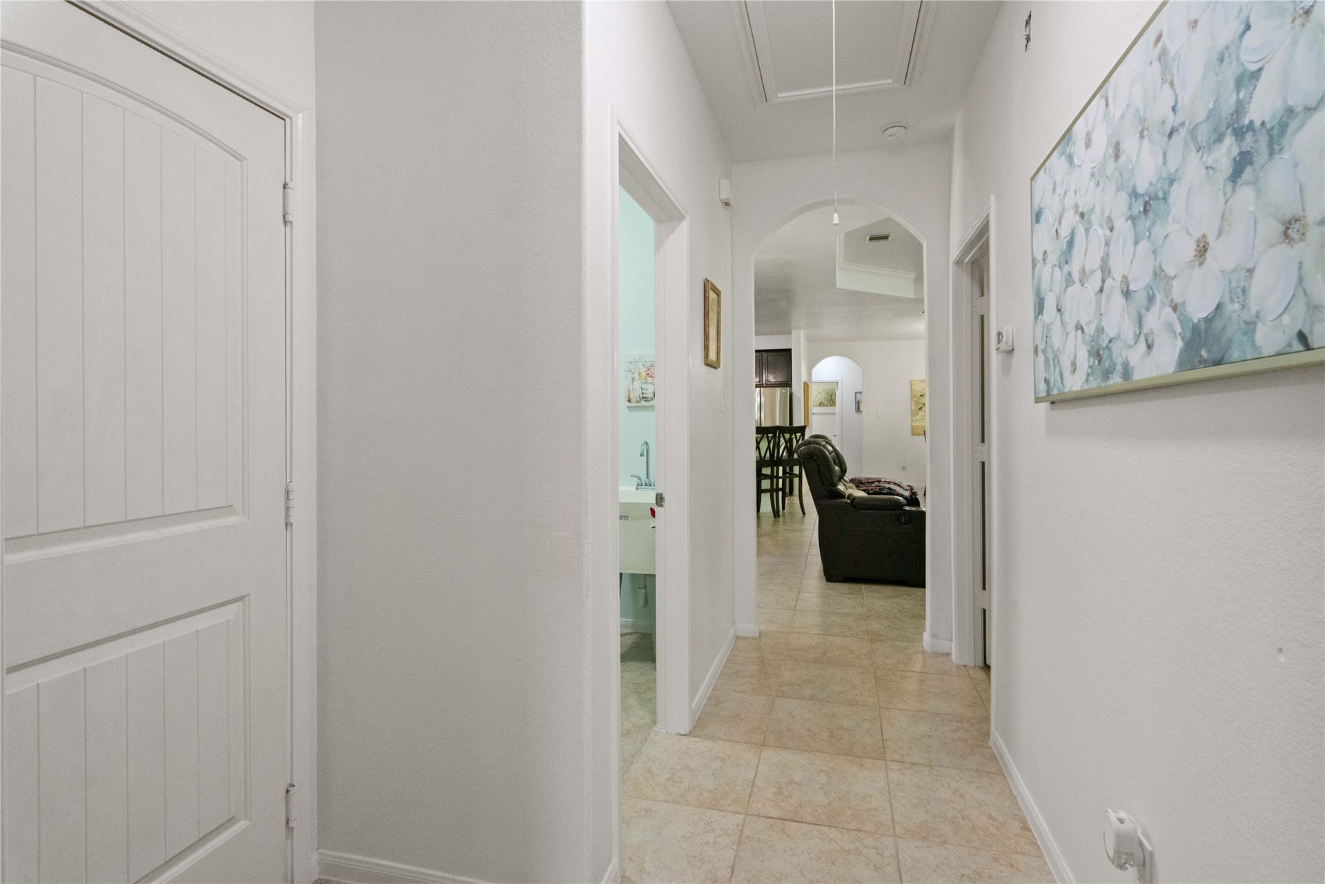 Thoughtful design and easy flow connect the home's private spaces, creating a layout that feels both comfortable and welcoming.